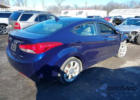 2012 Hyundai Elantra Limited from USA, damaged, VIN 5NPDH4AE8CH094163